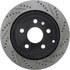127.62113L by CENTRIC - Sport Drilled & Slotted Rotor, Left