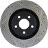 Centric 127.62116CL Disc Brake Rotor Sportstop Cryo Drilled & Slotted Rotor, Left