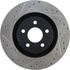 Centric 127.62116CR Disc Brake Rotor Sportstop Cryo Drilled & Slotted Rotor, Right