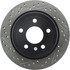 127.62117R by CENTRIC - Slotted Drilled Rotor