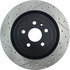 127.62119CR by CENTRIC - Sportstop Cryo Drilled & Slotted Rotor, Right