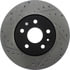 127.62120CR by CENTRIC - Sportstop Cryo Drilled & Slotted Rotor, Right