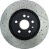 127.62124CR by CENTRIC - Sportstop Cryo Drilled & Slotted Rotor, Right