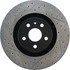 127.62128R by CENTRIC - Slotted Drilled Rotor