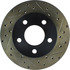 127.63003L by CENTRIC - Slotted Drilled Rotor