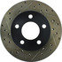127.63003R by CENTRIC - Slotted Drilled Rotor