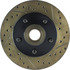 127.63010L by CENTRIC - Slotted Drilled Rotor