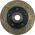 127.63010R by CENTRIC - Slotted Drilled Rotor