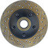 127.63022L by CENTRIC - Slotted Drilled Rotor