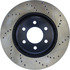 127.63036L by CENTRIC - Slotted Drilled Rotor