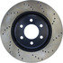 127.63036L by CENTRIC - Sport Drilled & Slotted Rotor, Left