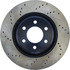 127.63036R by CENTRIC - Slotted Drilled Rotor