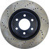 127.63036R by CENTRIC - Sport Drilled & Slotted Rotor, Right