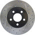127.63039L by CENTRIC - Sport Drilled & Slotted Rotor, Left