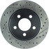 127.63071L by CENTRIC - Slotted Drilled Rotor