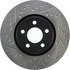 127.63053R by CENTRIC - Slotted Drilled Rotor