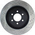 127.63055L by CENTRIC - Slotted Drilled Rotor