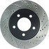 127.63058L by CENTRIC - Slotted Drilled Rotor