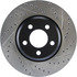 127.63059L by CENTRIC - Slotted Drilled Rotor