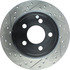 127.63060R by CENTRIC - Slotted Drilled Rotor