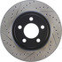 127.63062R by CENTRIC - Slotted Drilled Rotor