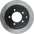 Centric 127.63069CR Disc Brake Rotor Sportstop Cryo Drilled & Slotted Rotor, Right