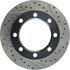 127.65012CL by CENTRIC - Sportstop Cryo Drilled & Slotted Rotor, Left