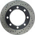 127.65012R by CENTRIC - Slotted Drilled Rotor