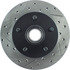 127.65014CR by CENTRIC - Sportstop Cryo Drilled & Slotted Rotor, Right