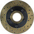 127.65035L by CENTRIC - Slotted Drilled Rotor