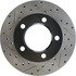 127.65041R by CENTRIC - Slotted Drilled Rotor