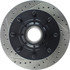 127.65046L by CENTRIC - Slotted Drilled Rotor