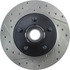 127.65051R by CENTRIC - Sport Drilled & Slotted Rotor, Right