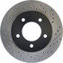 127.65057L by CENTRIC - Slotted Drilled Rotor