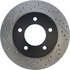 127.65057R by CENTRIC - Slotted Drilled Rotor