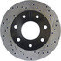 127.65062L by CENTRIC - Slotted Drilled Rotor