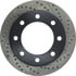 Centric 127.65071CL Disc Brake Rotor Sportstop Cryo Drilled & Slotted Rotor, Left