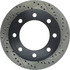 127.65071L by CENTRIC - Slotted Drilled Rotor