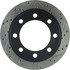 127.65078L by CENTRIC - Slotted Drilled Rotor