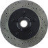 127.65081R by CENTRIC - Sport Drilled & Slotted Rotor, Right