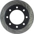 Centric 127.65086CL Disc Brake Rotor Sportstop Cryo Drilled & Slotted Rotor, Left