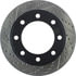 Centric 127.65086CR Disc Brake Rotor Sportstop Cryo Drilled & Slotted Rotor, Right
