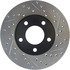 Centric 127.65089L Disc Brake Rotor Slotted Drilled Rotor