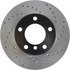 128.34045CL by CENTRIC - Sportstop Cryo Sport Drilled Rotor, Left