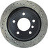 128.34046CL by CENTRIC - Sportstop Cryo Sport Drilled Rotor, Left