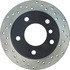 128.34047L by CENTRIC - Cross Drilled Rotor