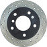 128.34047R by CENTRIC - Cross Drilled Rotor