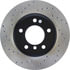 128.34048CR by CENTRIC - Sportstop Cryo Sport Drilled Rotor, Right
