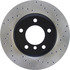 128.34048L by CENTRIC - Cross Drilled Rotor