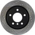 128.34049CR by CENTRIC - Sportstop Cryo Sport Drilled Rotor, Right